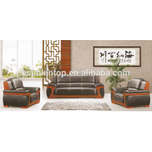 Дизайн современных кожаных диванов для офиса, Дизайн и продажа офисной мебели для офиса, Производитель офисной мебели в Фошане (KS13)